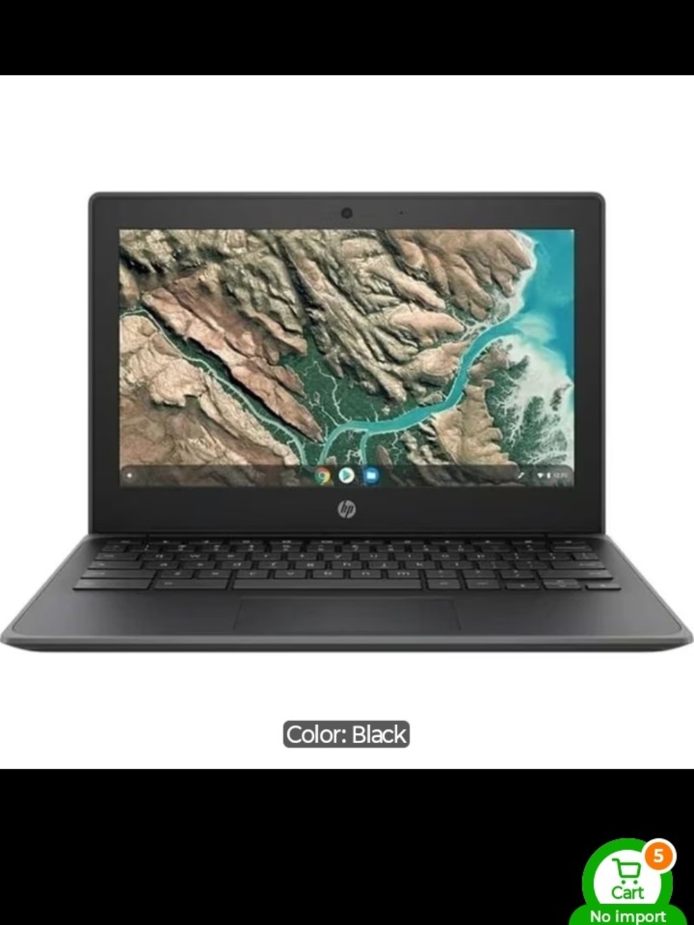 Email Me For Sale HP Black Chromebook Laptop with 11.6" Display